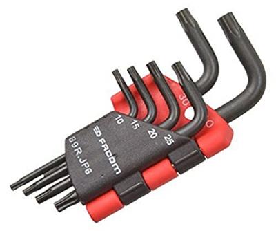 FACOM Jeu de cl&eacute;s m&acirc;le coud&eacute;es Torx  en &eacute;tui - 89R.JP6
