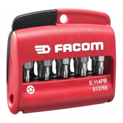 FACOM Bo&icirc;te 10 embouts Resistorx plus + porte-embout - E.114PB