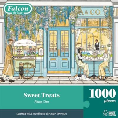 FALCON Puzzle 1000 pi&egrave;ces :  - Douceurs sucr&eacute;es  de luxe