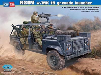 INCONNU Maquette Hobby Boss RSOV avec lance grenade Mk.19- 1/35 - Maquette mi