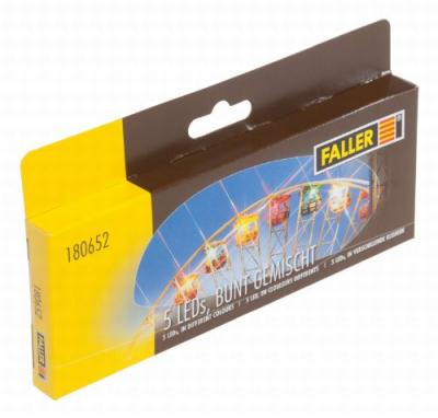 FALLER  - F180652 - Mod&eacute;lisme - LED - 5 Pi&egrave;ces