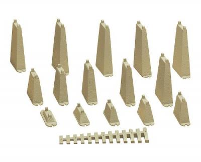 FALLER  Assortiment de piles-N - B&acirc;timent pour train miniature