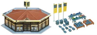 FALLER  - F232205 - Mod&eacute;lisme - Supermarch&eacute; Edeka-