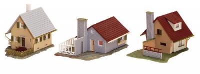 FALLER  3 Maisons individuelles-N - B&acirc;timent pour train miniature