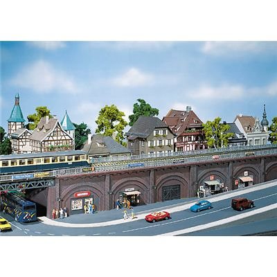 FALLER  - F272577 - Mod&eacute;lisme - Arcade + Magasin