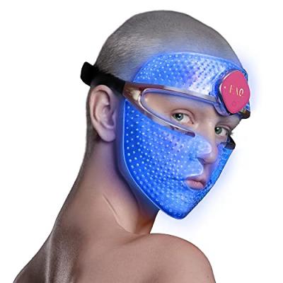 FOREO FAQ 201 Traitement masque visage appareil anti-&acirc;ge &agrave; LED RVB en pur silicone