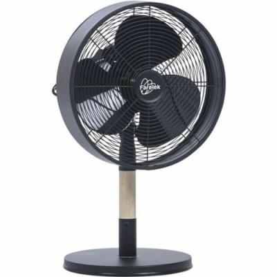 FARELEK Ventilateur de table - FLORIDA -  30cm bois et metal - 35w