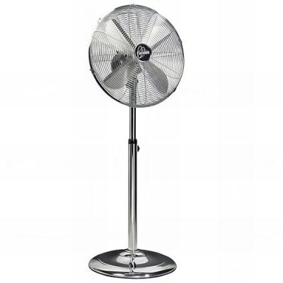 FARELEK ARIZONA - Ventilateur sur pied  &Oslash;40cm 50W chrom&eacute; oscillant