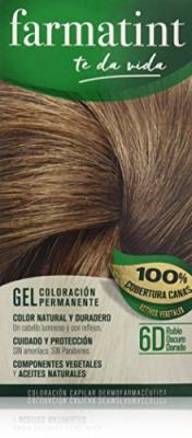 FARMATINT  Coloration Permanente Sans Ammoniac Blond Fonc&eacute; 130 ml 6D