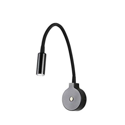 FARO BARCELONA  Applique LED Pixie avec bras flexible, noir