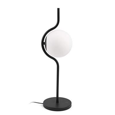 FARO BARCELONA Lampe de table Le Vita - Noir - Avec ampoule LED - 6W - 2700K