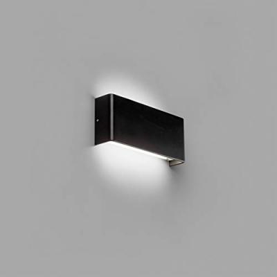 FARO INDOOR Faro NASH - Applique murale encastrable &agrave; LED int&eacute;gr&eacute;e Noir, 3000K