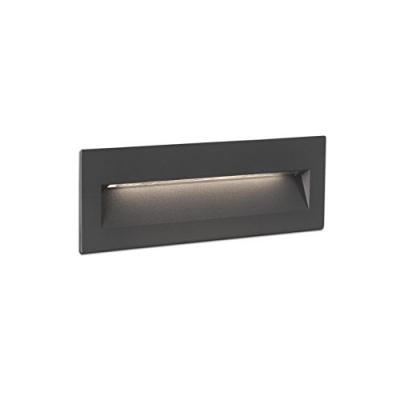 FARO BARCELONA Faro - nat - Lampe encastrable au mur gris fonc&eacute; de