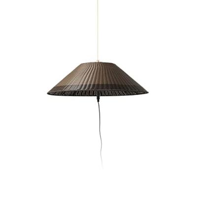 FARO OUTDOOR Lampe suspension saigon w100 faro - gris/marron - sans ampoule - e27
