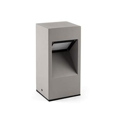 FARO OUTDOOR Faro cast - bornes d'ext&eacute;rieur au sol gris clair, led, ip65