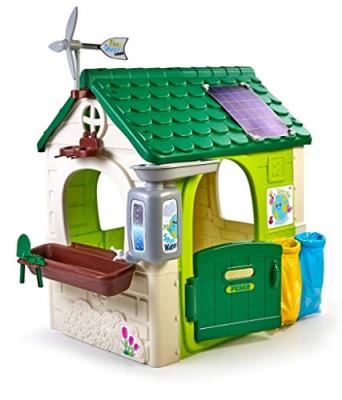 FEBER Maison Ecologique pour enfant Greenhouse - Plastique anti-UV - 