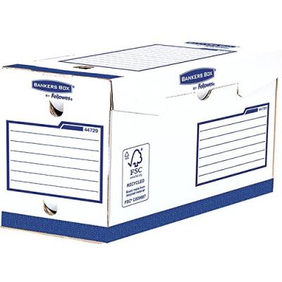 BANKERS BOX Pack de 20 Boites d'archives r&eacute;sistantes Heavy Duty Format A4+ 200 mm