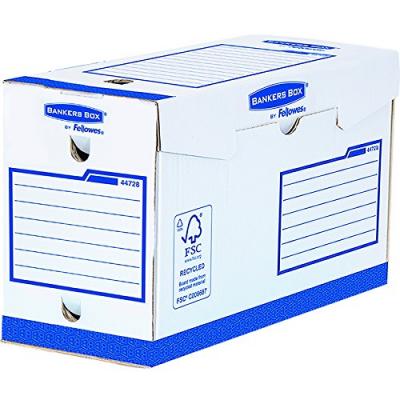 FELLOWES Pack de 20 Boites d'archives r&eacute;sistantes Heavy Duty Format A4+ 150 mm