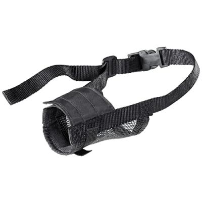 FERPLAST Museli&egrave;re en nylon grille r&eacute;glable longueur chiens chien mesure  MUZZLE NET