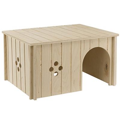 FERPLAST Niche en Bois pour Rongeurs sans 4645 37x22.7x20 cm 