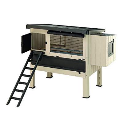 FERPLAST  Poulailler En Plastique 6 Poules - Happy Farm