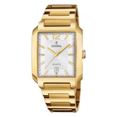 FESTINA Montre Homme  - F20678-2 Bracelet Acier Dor&eacute;