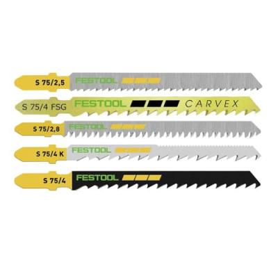 FESTOOL Jeu de lame de scie sauteuse  STS-Sort - 25 pi&egrave;ces - 204275