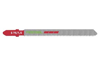 FESTOOL Lame de scie sauteuse S 75-1,5-5  - carte de 5 pi&egrave;ces - 204268
