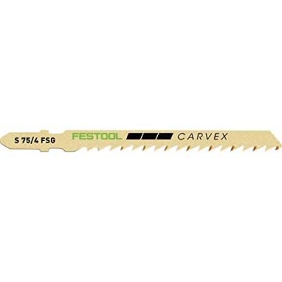 FESTOOL Lot de 5 Lames de scie sauteuse S 75/4 FSG/5  204316