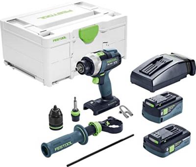 FESTOOL Perceuse-visseuse sans fil tdc 18/4 5,2/4,0 i-plus quadrive - 575602