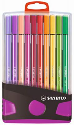 STABILO Bo&icirc;te de 20 feutres Pen 68 ColorParade '' 1 mm