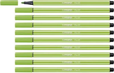 STABILO  Aquacolor Lot de 10 Feutre Vert clair
