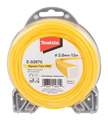 MAKITA Fil carr&eacute; Square Trim Pro  3 mm x 15 m - E-02870
