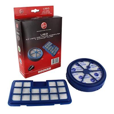 HOOVER Filtre h&eacute;pa u60 sortie moteur + filtre pr&eacute;-moteur pour rush