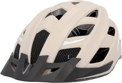 FISCHER  Dallas Casque de v&eacute;lo Adulte Unisexe, Beige, S/M, 52-59 cm
