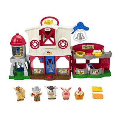 FISHER PRICE Jeu d'&eacute;veil Mattel Fisher-Price Little People Ferme Soin des Animaux