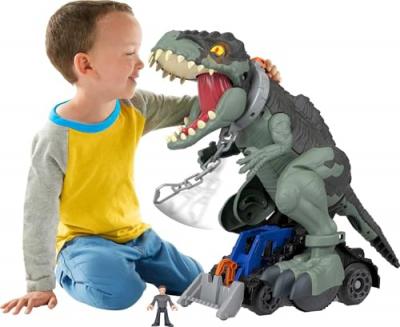 MATTEL Imaginext Mega Stomp & Rumble Giga Dino Multicolore 3 Years
