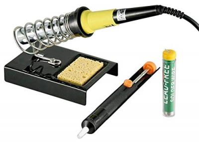 GENERIQUE Fixpoint 51213 Set de Soudure sans Plomb avec 4 pi&egrave;ces, Noir
