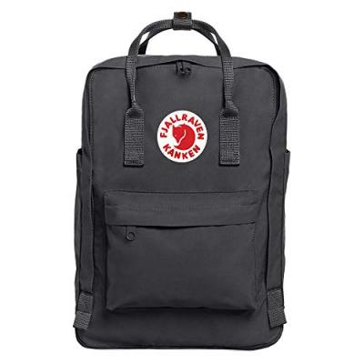 FJALLRAVEN Fj&auml;llr&auml;ven Sac &agrave; dos 'Kanken' gris basalte / blanc / rouge