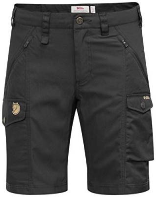 FJALLRAVEN Fj&auml;llr&auml;ven - Nikka Shorts Curved - Short randonn&eacute;e femme Black - EU 36
