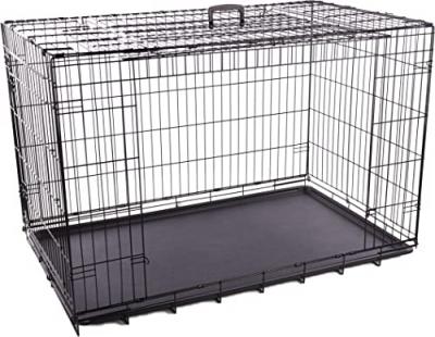 FLAMINGO Cage de transport m&eacute;tallique pour chien  Nyo