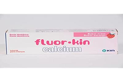 KIN  Dentifrice Enfant Fluor Calcium Fraise 75 ml 75 ml