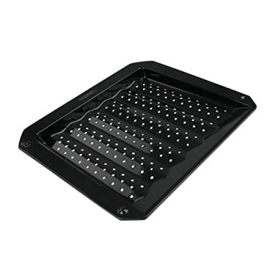 FM PROFESSIONAL Plaque ondul&eacute;e et perfor&eacute;e pour four et barbecue en t&ocirc;le Barbecue ref 9207