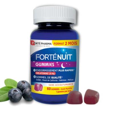 FORTE PHARMA Fort&eacute; Pharma Fort&eacute; Nuit Gummies - 60 Gommes - Pot 60 gommes