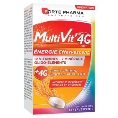 FORTE PHARMA Fort&eacute; pharma multivit 4g energie 30 comprim&eacute;s effervescents