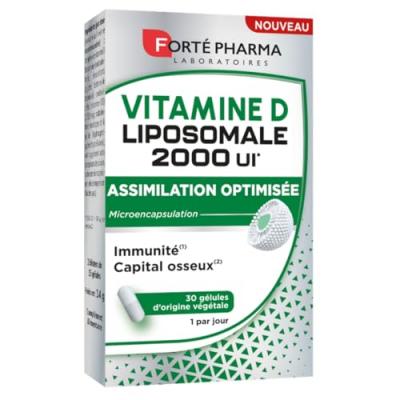 FORTE PHARMA Fort&eacute; Pharma Vitamine D Liposomale 2000UI 30 G&eacute;lules