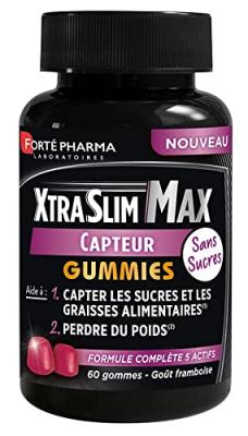 FORTE PHARMA Fort&eacute; Pharma Xtraslim Max Capteur Gummies - 60 Gommes - Pot 60 gommes