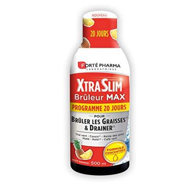FORTE PHARMA  Xtra slim - Br&ucirc;leur max programme 20j go&ucirc;t ananas 500ml
