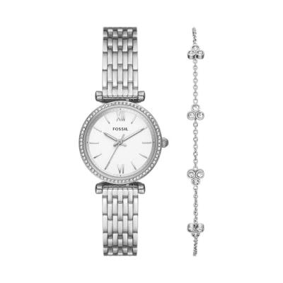 FOSSIL Montre femme  ES5315SET - Bracelet Acier Acier