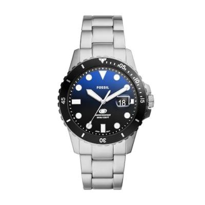 FOSSIL Montre Homme  FS6038 - Bracelet Acier Acier